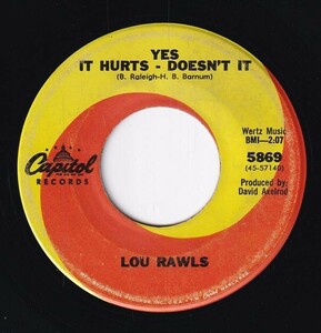 Lou Rawls - Dead End Street / Yes It Hurts - Doesn't It (A) SF-CJ166