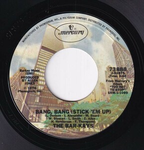 The Bar-Kays - Too Hot To Stop (Pt. 1) / Bang, Bang (Stick 'Em Up) (A) SF-CJ023