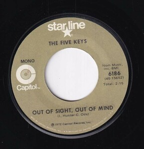 The Five Keys - The Verdict / Out Of Sight, Out Of Mind (A) SF-CJ080