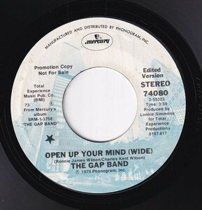 The Gap Band - Open Up Your Mind (Wide) / (Edited Version) (A) SF-CJ108