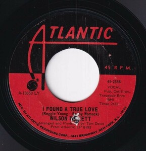 Wilson Pickett - I Found A True Love / For Better Or Worse (A) SF-CJ005