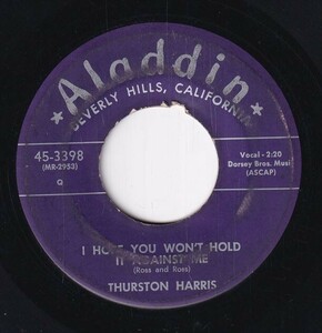 Thurston Harris - Little Bitty Pretty One / I Hope You Won't Hold It Against Me (C) OL-CG501