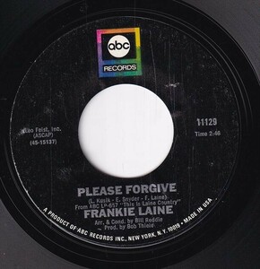 Frankie Laine - Please Forgive Me / Pretty Little Princess (A) RP-CF354