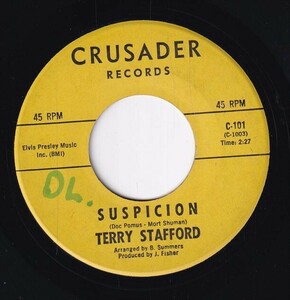 Terry Stafford - Suspicion / Judy (A) RP-CF352