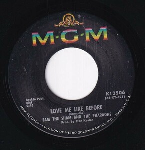 Sam The Sham And The Pharaohs - Lil' Red Riding Hood / Love Me Like Before (A) RP-CH090