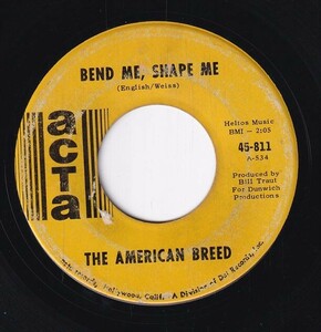 The American Breed - Bend Me, Shape Me / Mindrocker (B) RP-CH180
