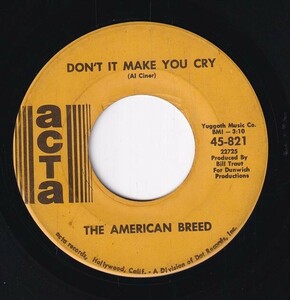 The American Breed - Green Light / Don't It Make You Cry (B) RP-CH181