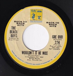 The Beach Boys - Wouldn't It Be Nice / Sloop John B (A) RP-CH028