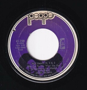 James Brown - Hot Pants Pt. 1 (She Got To Use What She Got To Get What She Wants) / Pt.2 & 3 (A) SF-CH220