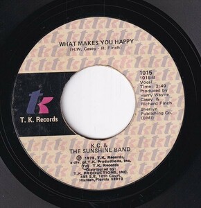 K.C. & The Sunshine Band - That's The Way (I Like It) / What Makes You Happy (B) SF-CH153