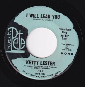 Ketty Lester - I Will Lead You (Stereo) / (Mono) (A) SF-CH057