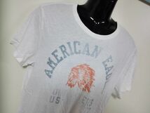 kkyj1903 ■ AMERICAN EAGLE OUTFITTERS ■ アメリカンイーグル Tシャツ トップス カットソー 半袖 白 コットン M_画像5