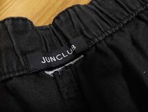 kkyj1992 ■ JUNCLUB ■ ジュンクラブ ハーフパンツ ショートパンツ ボトムス コットン 黒 L_画像9