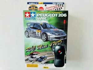 ★タミヤ★ラジ四駆★ITEM 19702★プジョー206WRC★フルセット完成品★2002年発売★当時の定価3500円★TAMIYA★