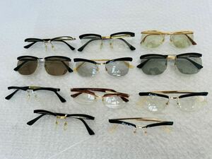 ☆1000円スタート☆　フランス　アモール社製　メガネフレーム　１１本セット　ストック品　　眼鏡　めがね