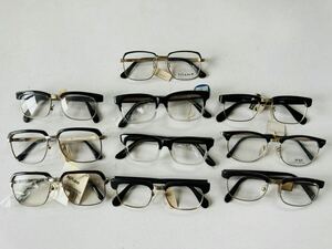 ☆1000円スタート☆　ブローライン　ニコン他　メガネフレーム　10本セット　ストック品　　　眼鏡　めがね