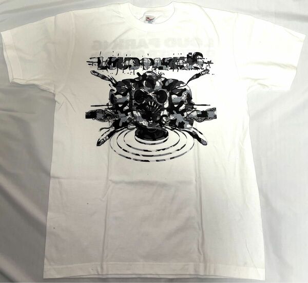 LOUD PARK 16 公式白Ｔシャツ（バンＴ, バンドＴシャツ）A089