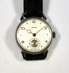 ☆ SMITHS クロムケース　紳士用腕時計　1950年頃