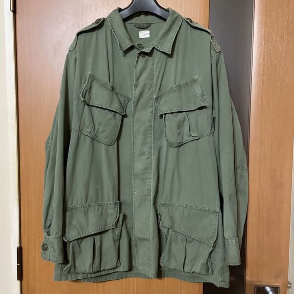 激レア 60s『US ARMY』2ndジャングルファティーグジャケット アメリカ軍 NUM戦 VINTAGE ヴィンテージ ミリタリー 軍物 古着 M-R