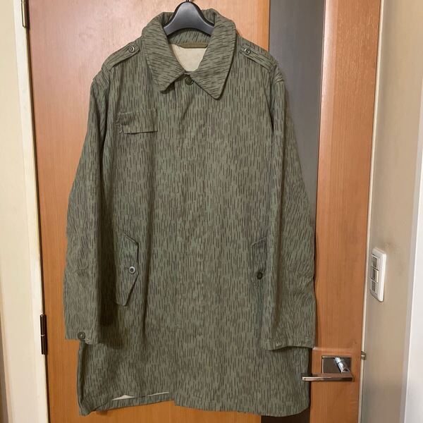 希少 『Czech Army』60s チェコ軍レインドロップカモフィールドコート VINTAGE ミリタリー 軍物 ヴィンテージ 古着 ステンカラーコート 16