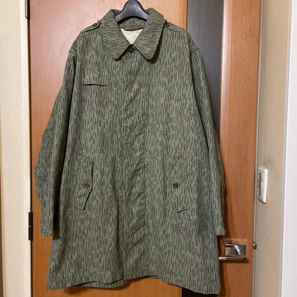 希少 DEAD STOCK『Czech Army』65年製チェコ軍レインドロップカモフィールドコート VINTAGE ミリタリー 軍物 ヴィンテージ 古着 25