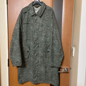 希少 『Czech Army』80s チェコ軍レインドロップカモフィールドコート VINTAGE ミリタリー 軍物 ヴィンテージ 古着 ステンカラーコート 29