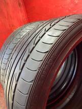 225/40/R19 89W DUNLOP LE MANS LM704 製造年2016, 2本 80% バリ山 *09_画像4