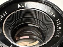 希少 アルパ ALPA シュナイダー Schneider ALPA-Xenon アルパクセノン 50mm F1.9 美品！_画像3