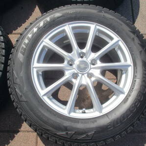 良品 ブリヂストン ECO FORME & 9.9~9.7mm山 BLIZZAK DM-V2 225/65R17 RAV-4X-TRAILCX-5CX-8CR-Vアウトバックエスクード 手渡し可 送料安の画像3