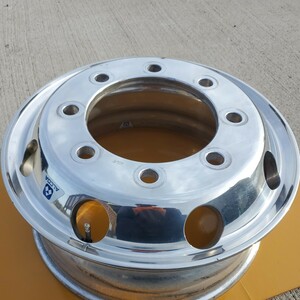 【送料無料】ALCOA　アルコア 　アルミホイール ISO方式 　19.5×6.75-147　中古　１本