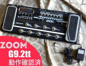 ZOOM G9.2tt 動作品 ギター マルチエフェクター Guitar Effects Console 【検】 G2 G3 G5 G6 n X マルチストンプ MULTISTOMP boss