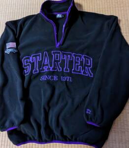 【STARTER】スターター　フリースハーフZIP ST-ST064