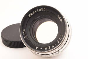 ジュピター 8 50mm F2 ロシアレンズ ライカ Lマウント jupiter-8 leica sm lens #6311953 240302