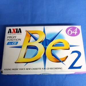 AXIA カセットテープ ハイポジション Be2 64分 未開封 富士フィルム
