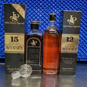 スコッチウイスキー2本セット John Player Special ジョン プレイヤー スペシャル 15年/12年 750ml 43％ 古酒 未開栓 箱付きの画像4