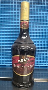 リキュール BOLS CREME DE CASSIS クレーム ド カシス 700ml 17% 古酒 未開栓