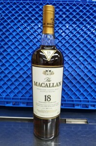 The MACALLAN 18年 ザ マッカラン 2017 シェリーオーク ハイランド シングル モルト スコッチウイスキー 700ml 43% 古酒 未開栓