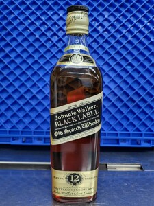 ★特級 Johnnie Walker ジョニーウォーカー ブラックラベル 12年 エクストラ スペシャル スコッチ ウイスキー 750ml 43% 古酒 未開栓