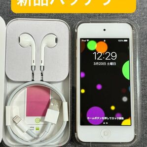 iPod touch第7世代128GB 音楽プレーヤー 新品バッテリー 超美品 金色