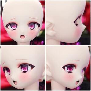 【KOMAKOMA】DDH-01 カスタムヘッド+舌パーツ+アイ2種類 セミホワイトの画像10