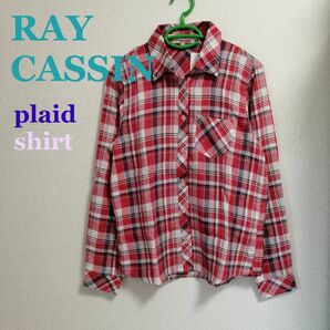 ray cassin レイカズン◇チェックシャツ◇SIZE：F◇新品未使用