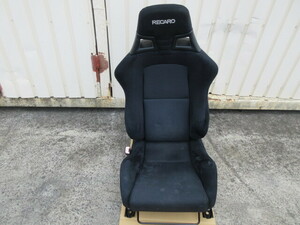 ※西濃運輸営業所での受取商品※ あ1604 三菱 純正 運転席 シート RECARO 中古 ♪ ランサーエボリューション10外し ランエボ レカロ