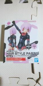 バンダイ　30MS　オプションヘアスタイルパーツ　Vol４　ミディアムヘア3　ピンク2　新品未開封　　　　　　　　　　機動戦士ガンダム