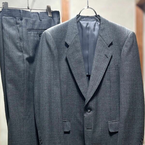 Suit barスーツ/レトロ/ワイドシルエット/セットアップ/M