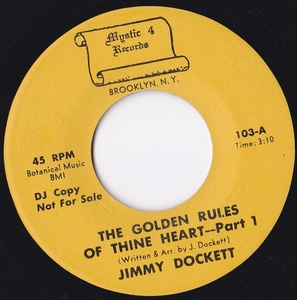 * New York Soul 45 * Jimmy Dockett *