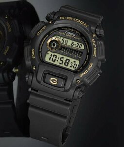 Gショック ブラック＆ゴールド 20気圧防水 デジタル DW-9052GBX-1A4 カシオ 腕時計 G-SHOCK メンズ 200m防水 CASIO 逆輸入 新品