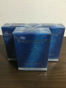 * new goods * Alain Delon Samurai EDT 100ml × 3 pcs set * postage 0!