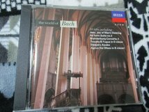 The World Of Bach【CD】ピーター・ハーフォード（オルガン）、リューベック・カントライ 、シュトゥットガルト聖歌児童合唱団、他_画像1