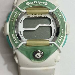 カシオ Baby-G BGT-101V ライトグリーン／白ホワイト色 カシオ腕時計 ベビーGの画像1
