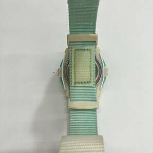 カシオ Baby-G BGT-101V ライトグリーン／白ホワイト色 カシオ腕時計 ベビーGの画像7